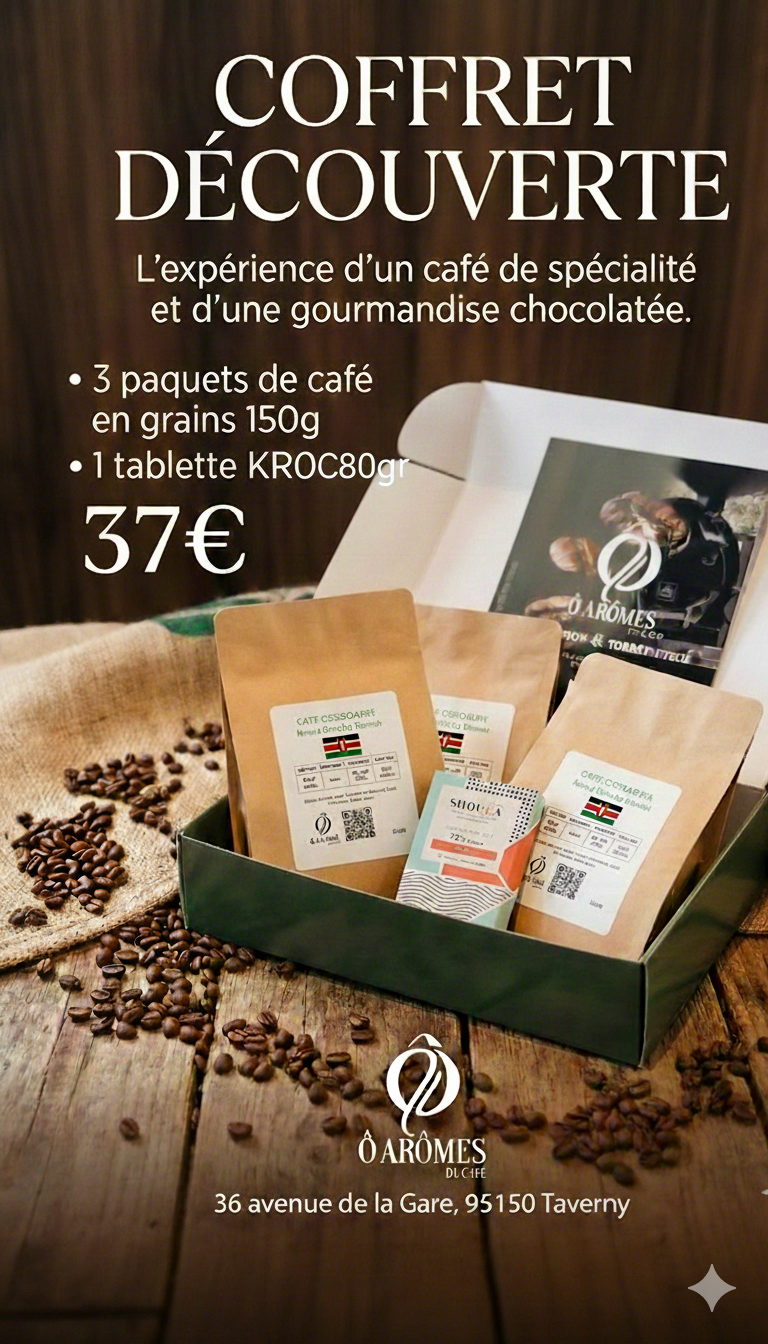 Coffret découverte café tablette