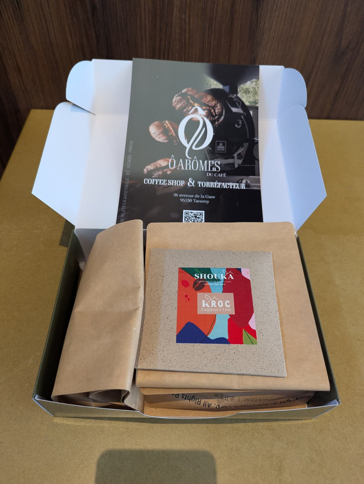 Coffret découverte café mini tablette