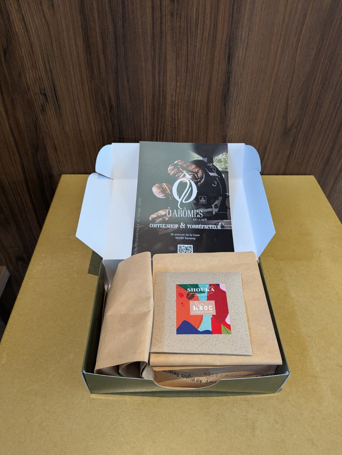Coffret découverte café mini tablette